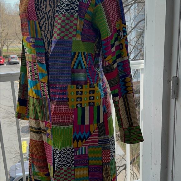 Colorful Patchwork Jacket - Multicolor - Picture 5 of 8